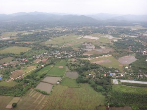 Flying on the outskirts of Chiang Mai